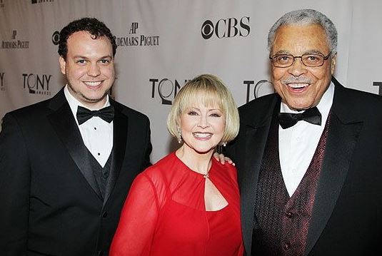 Flynn Earl Jones with his parents James Earl Jones and Cecilia Harl